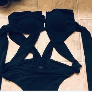 Calzedonia Black One-Piece sz m